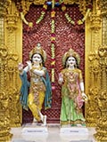 Bhagwan Shri Krishna and Shri Radhaji